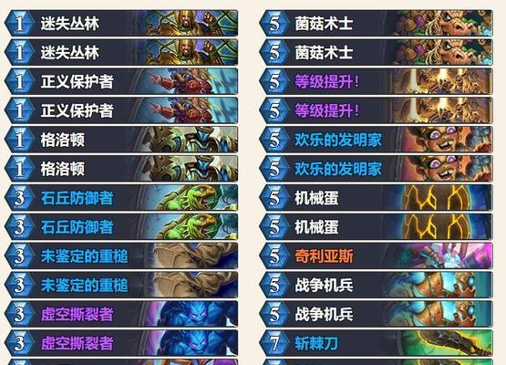 解析新版本炉石传说最强卡组——掌握胜利的关键（揭秘新版本炉石传说中的无敌卡组，助你稳坐游戏之巅）