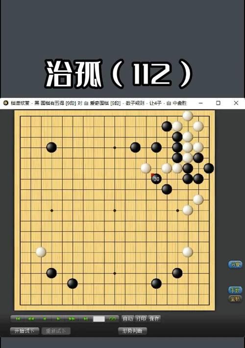 围棋入门电脑对战教程（让你成为围棋高手的秘籍）