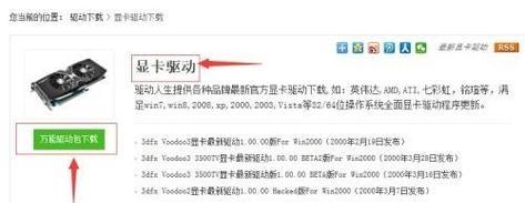 电脑单独显卡驱动安装教程（详解显卡驱动安装步骤，轻松解决显卡问题）